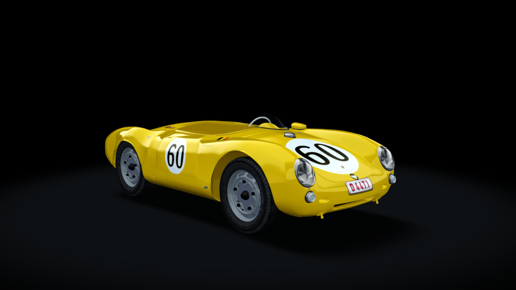 Porsche 550 RS Spyder Hillclimb, skin No05_Equipe_Nationale_Belge_1957