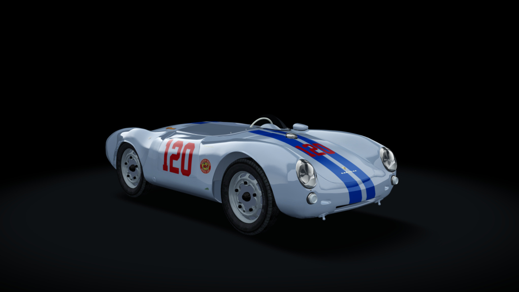 Porsche 550 RS Spyder Hillclimb, skin No13_SCCA_Ellensberg