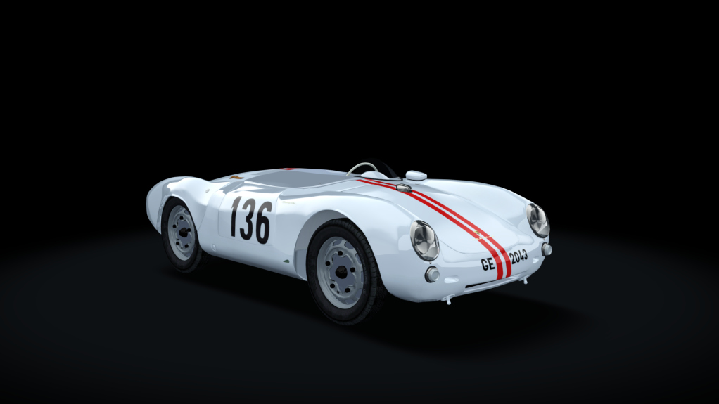 Porsche 550 RS Spyder Hillclimb, skin No15_Ollon-Villars_1958