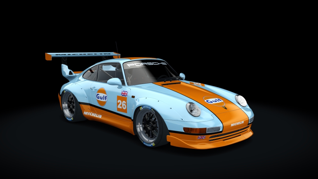 Porsche 911 (993) GT2, skin Gulf_26