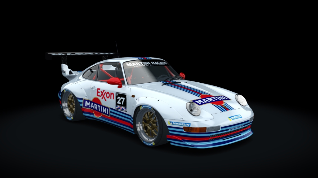Porsche 911 (993) GT2, skin Martini_27