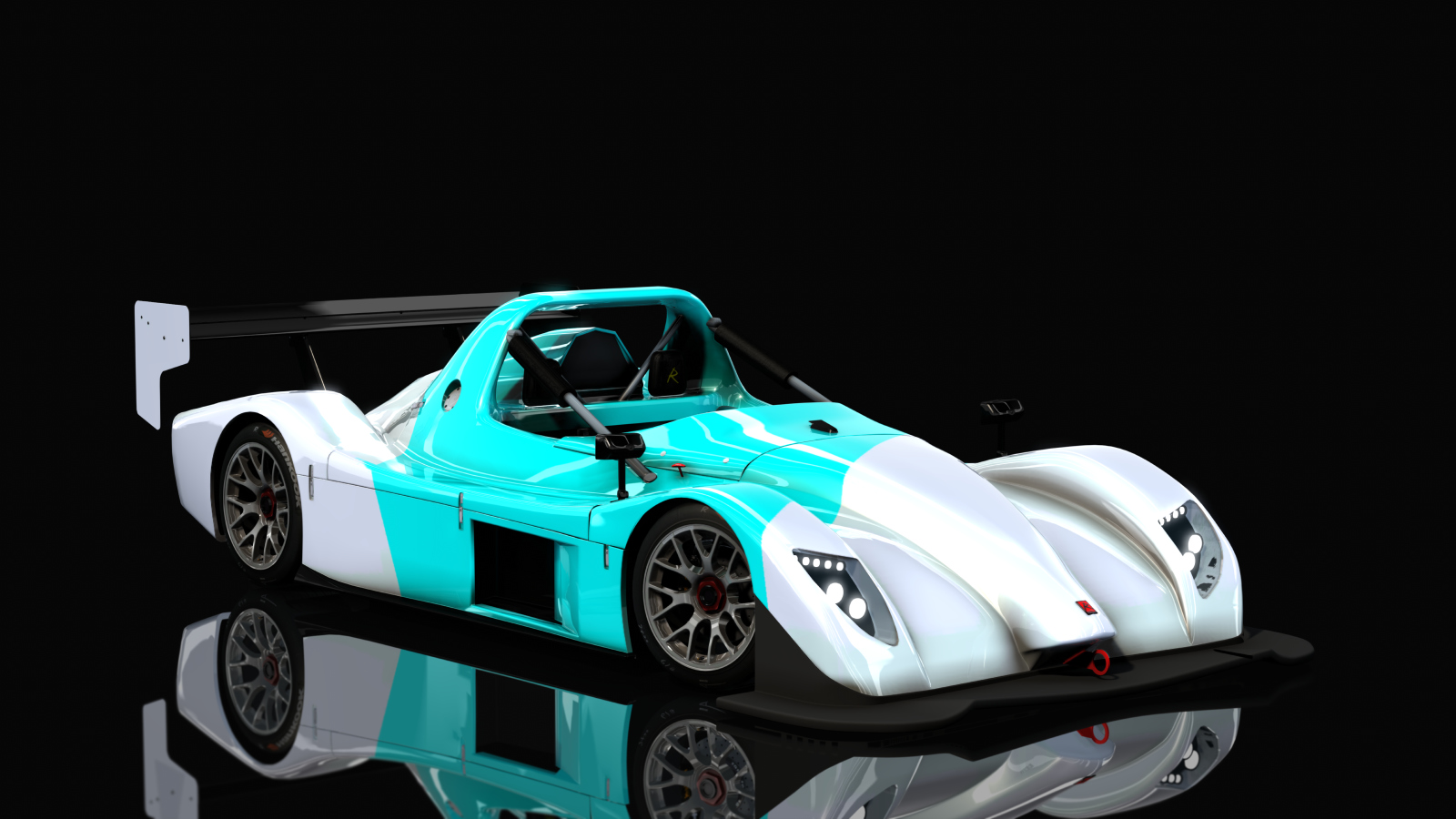 Radical SR3 LHD, skin cyan