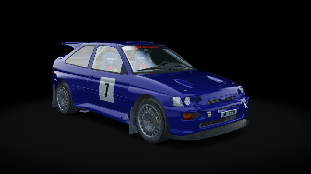 Ford Escort Group A, skin Blue