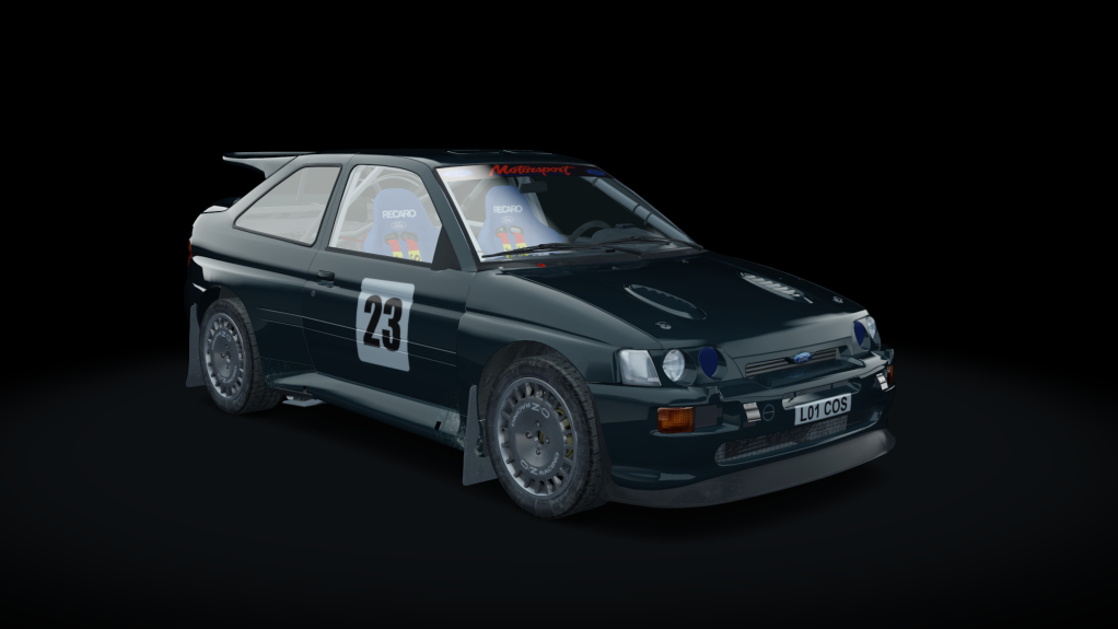 Ford Escort Group A, skin Green_bottle