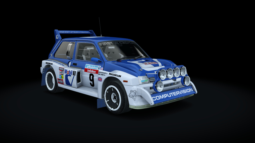 MG Metro 6R4 GrB, skin 05