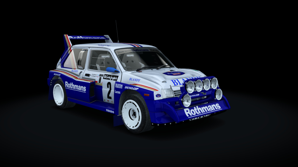 MG Metro 6R4 GrB, skin 07