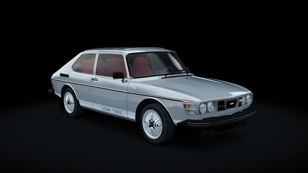 SAAB 99 Turbo 1978, skin Sterling Silver