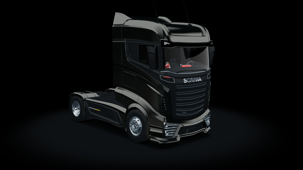 Scania R1000, skin black