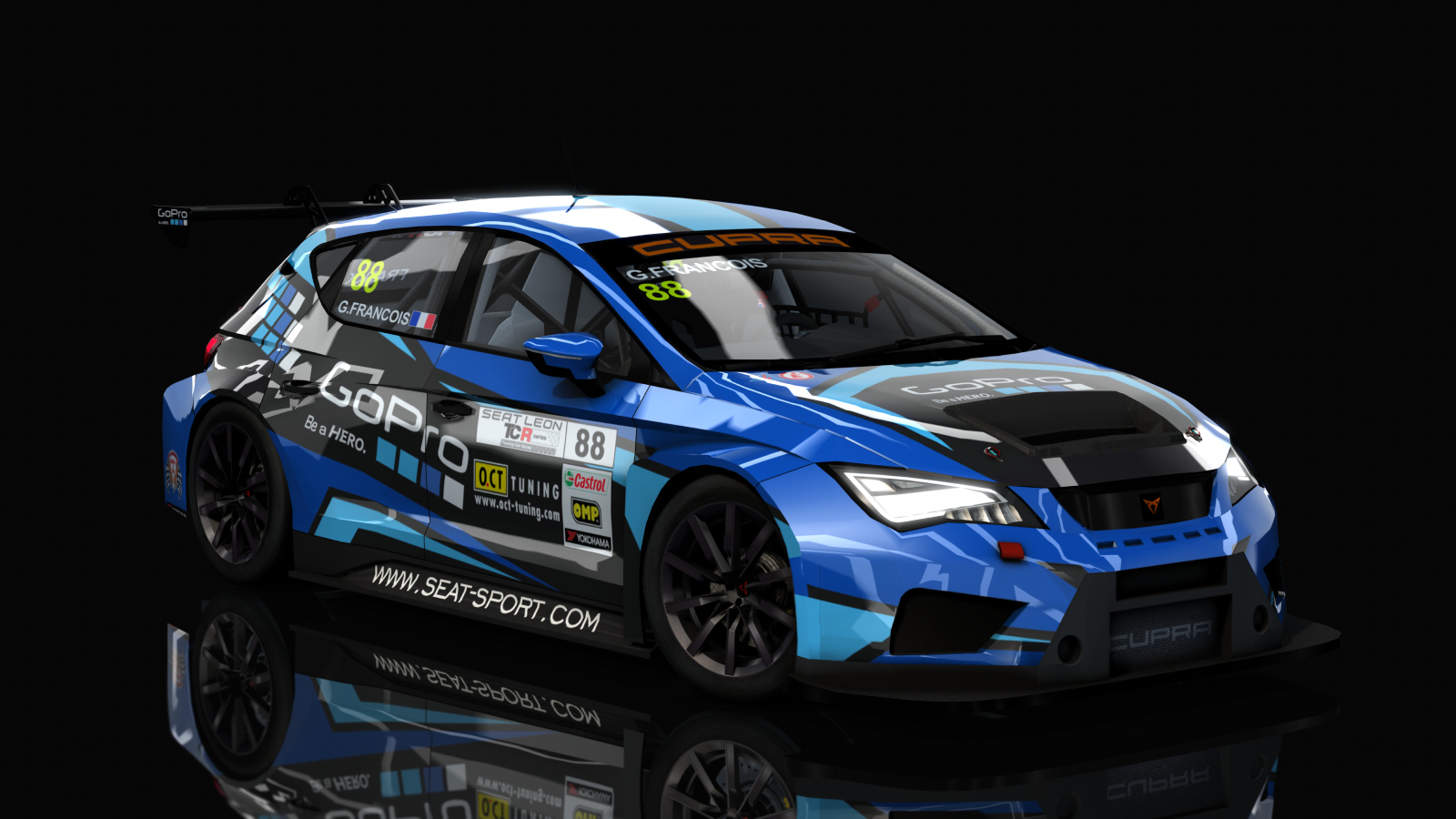 Seat Cupra TCR, skin guillaume_francois