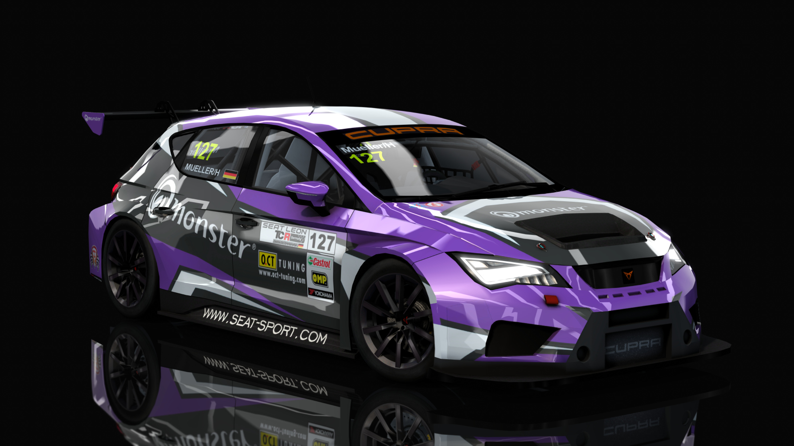 Seat Cupra TCR, skin lennart_mueller