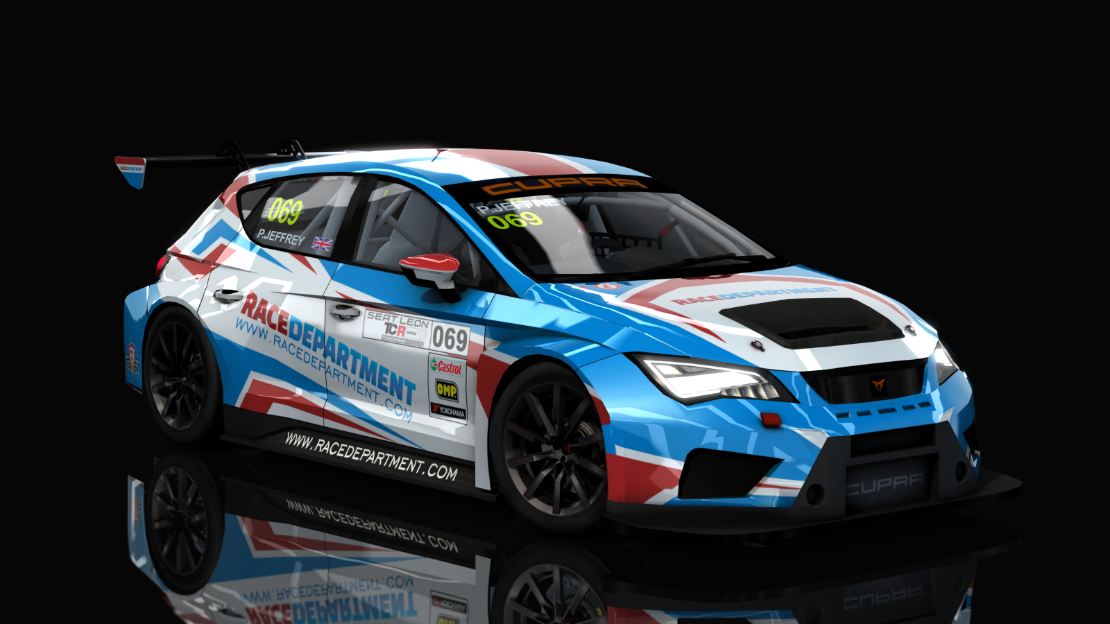 Seat Cupra TCR, skin paul_jeffrey