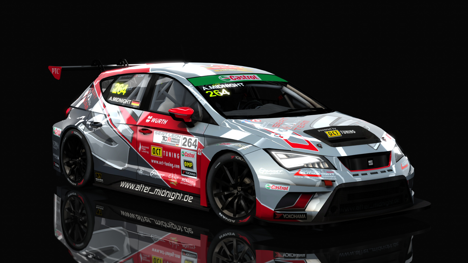 Seat Leon TCR DSG, skin after_midnight