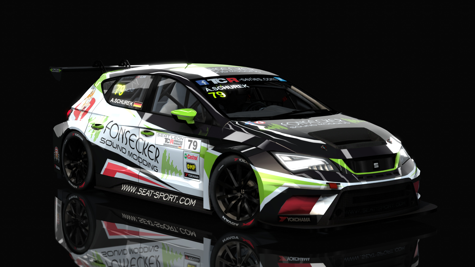 Seat Leon TCR DSG, skin alfons_schurek