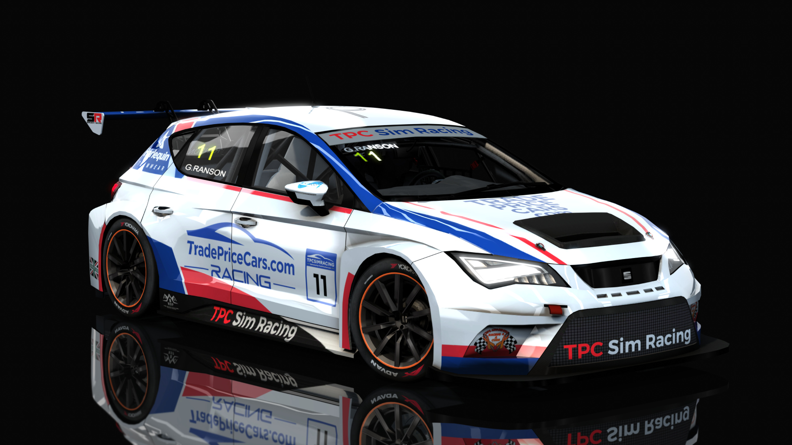 Seat Leon TCR DSG, skin gavin_ranson