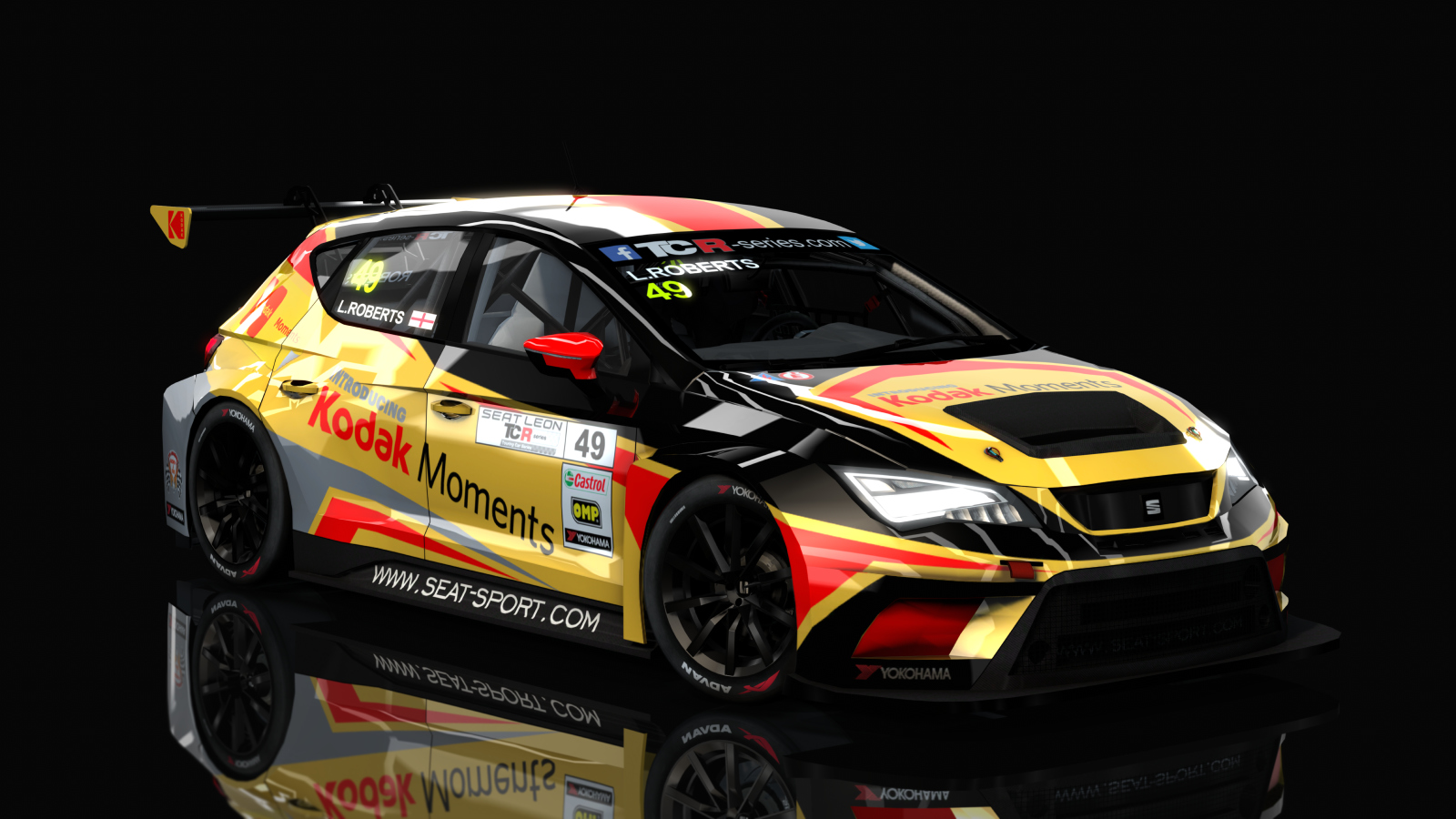 Seat Leon TCR DSG, skin lea_roberts