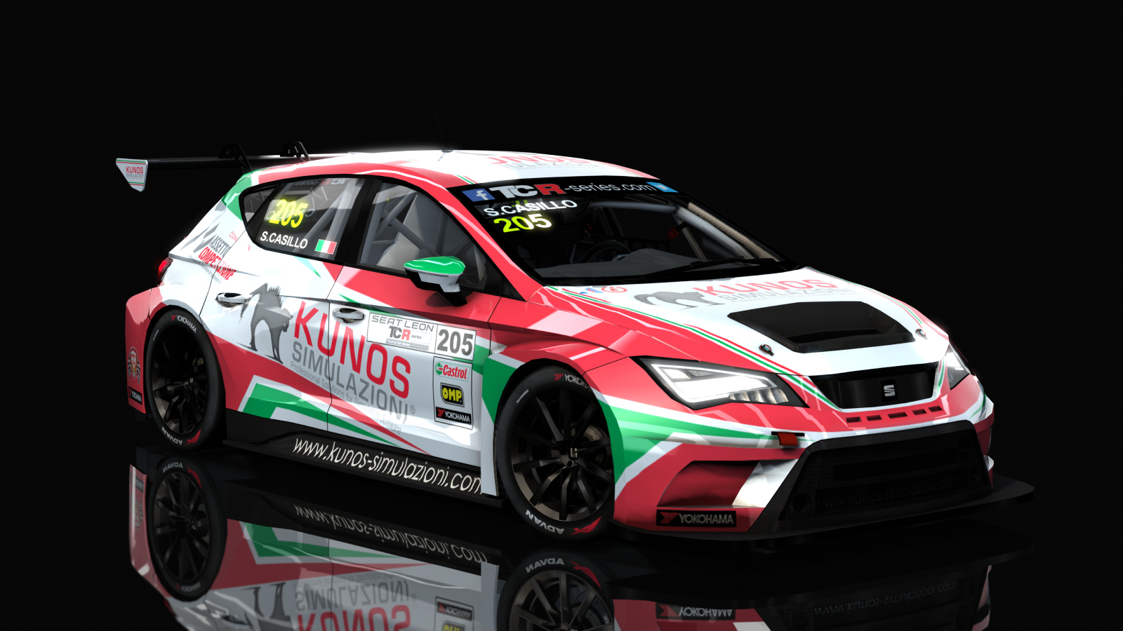 Seat Leon TCR DSG, skin stefano_casillo