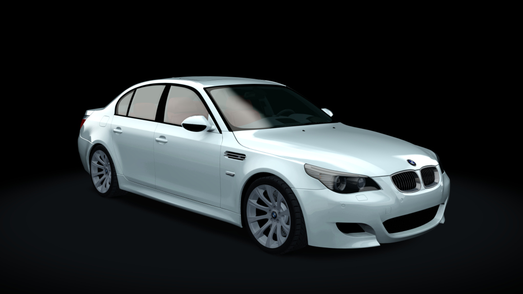 BMW M5 (E60 SMG), skin Alpine_White_III