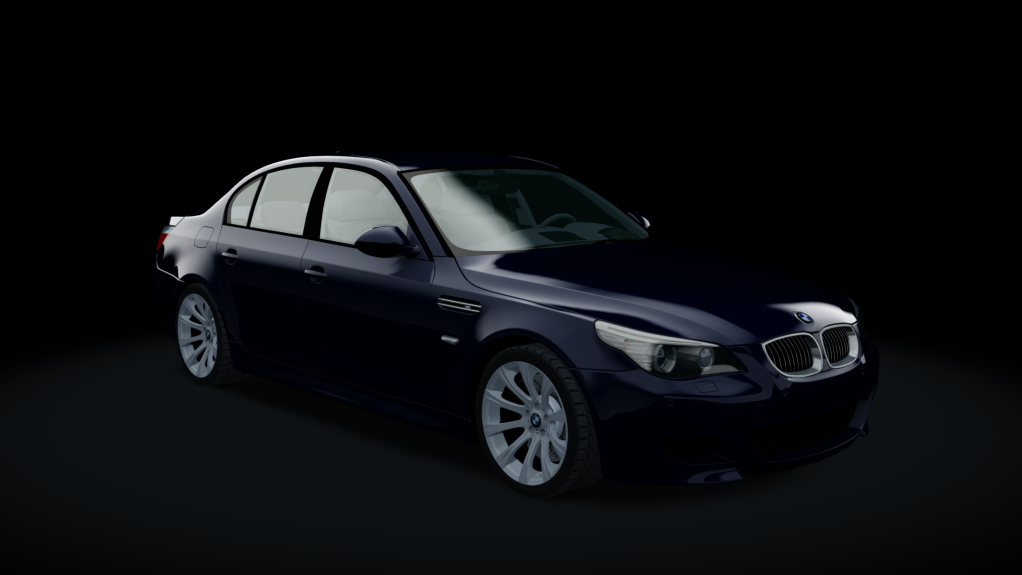 BMW M5 (E60 SMG), skin Blue_Onyx_Metallic