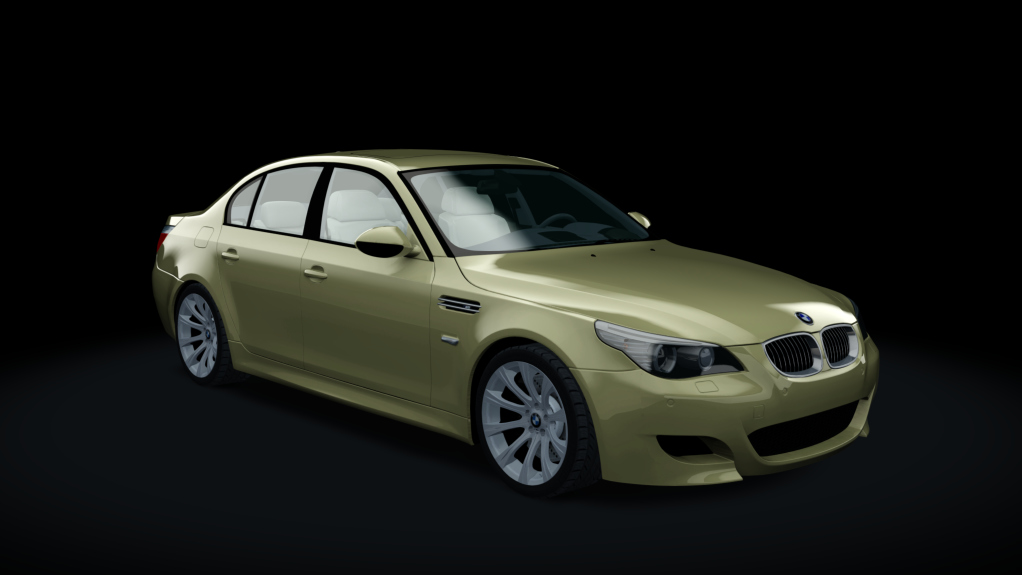 BMW M5 (E60 SMG), skin Brass_Metallic