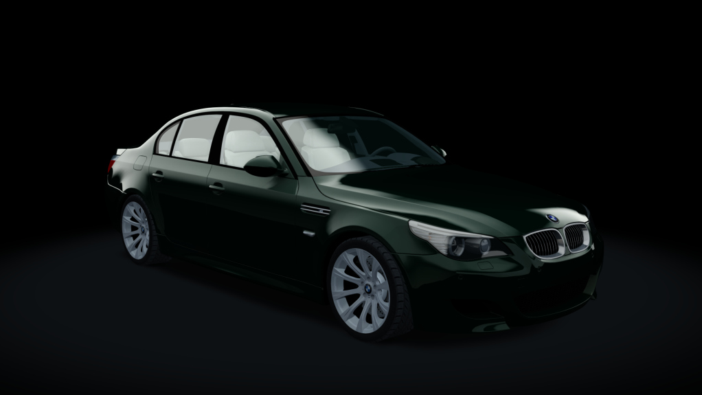 BMW M5 (E60 SMG), skin Dark_Malachite_Green_Metallic