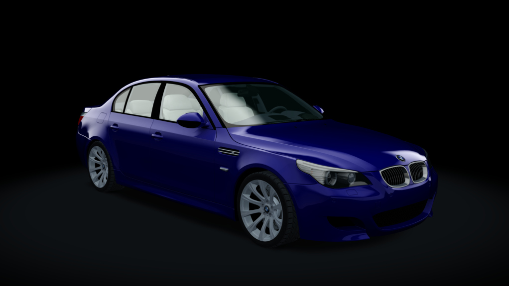 BMW M5 (E60 SMG), skin Interlagos_Blue_Metallic