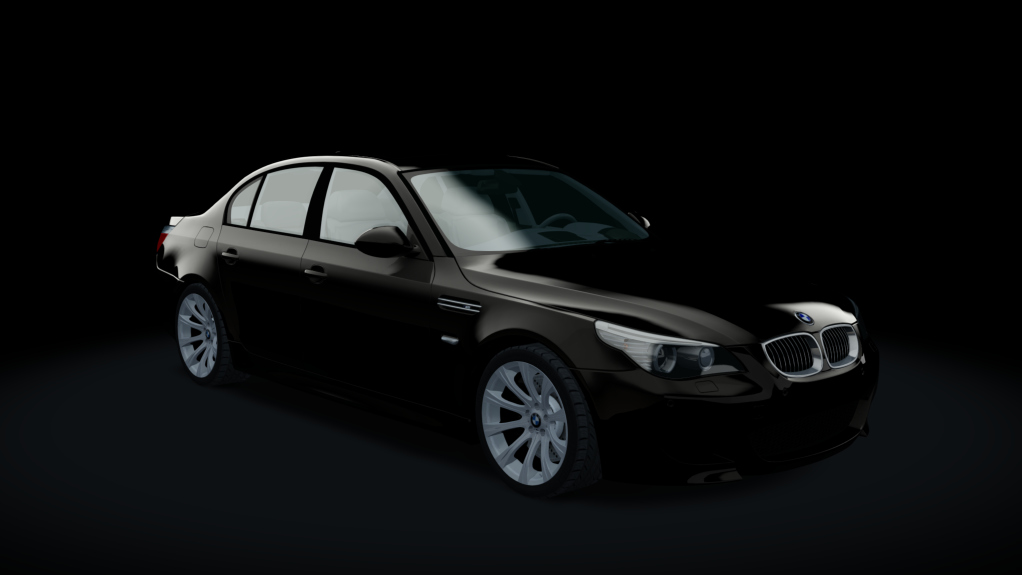 BMW M5 (E60 Manual), skin Azurite_Black_Metallic