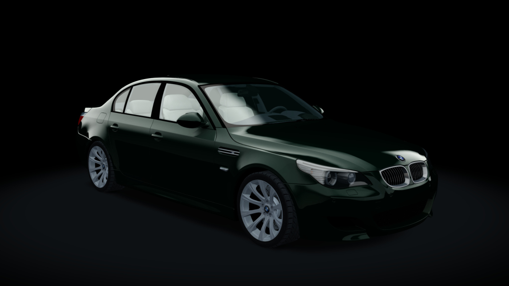 BMW M5 (E60 Manual), skin Dark_Malachite_Green_Metallic