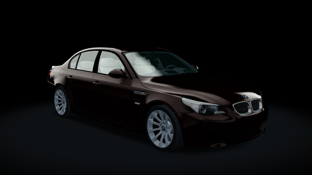 BMW M5 (E60 Manual), skin Ruby_Black_Metallic