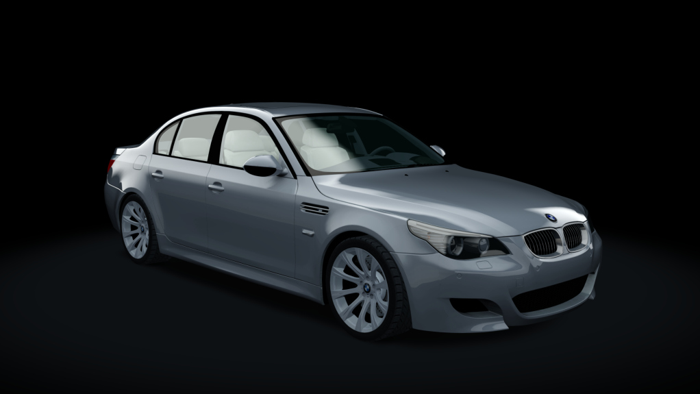 BMW M5 (E60 Manual), skin Space_Grey_Metallic