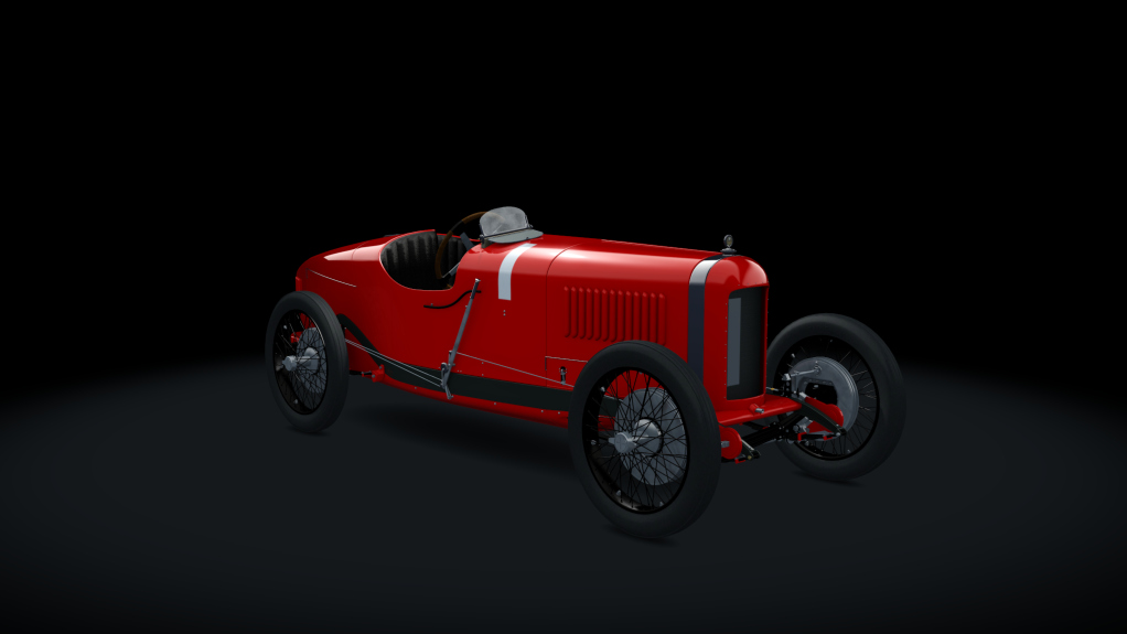 Sunbeam Grand Prix 1923, skin rosso_corsa