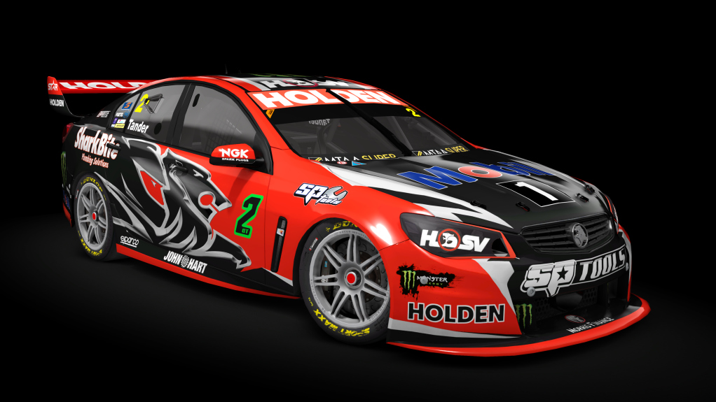 Supercar (V8) Holden Commodore VF, skin 2016_002_r01