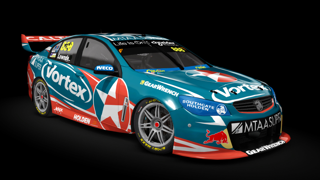 Supercar (V8) Holden Commodore VF, skin 2016_888_r01