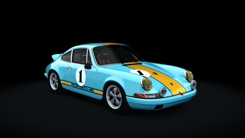 TCL Porsche 911RS 2.7, skin 101_blue_cup