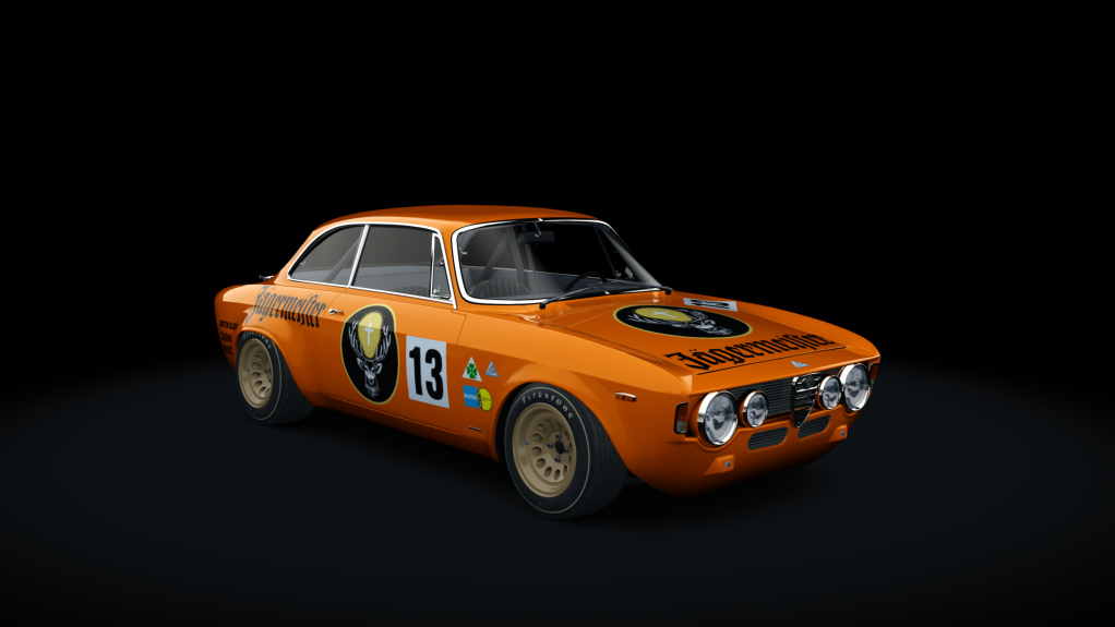 TCL Alfa Romeo Giulia GTA, skin jagermeister