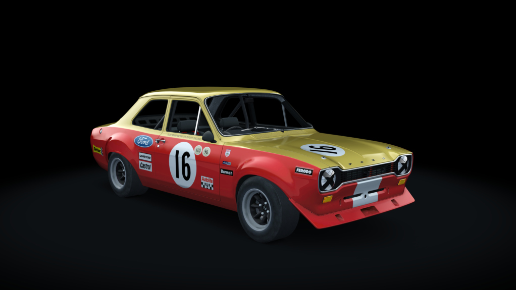 TCL Ford Escort, skin AlanMannRacing_16
