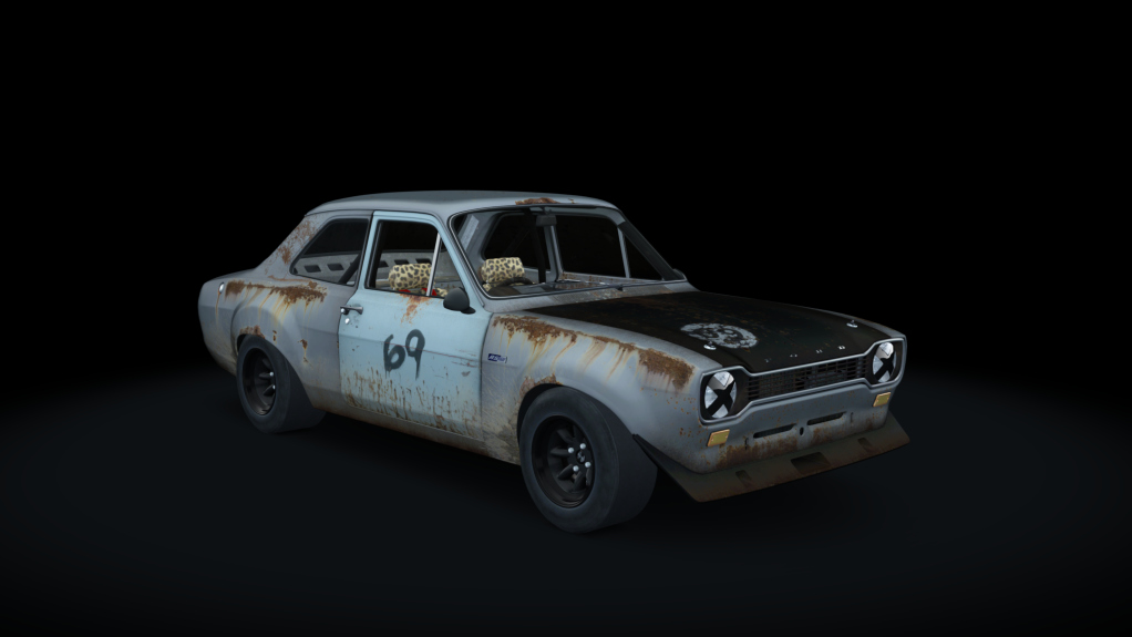 TCL Ford Escort, skin Bust_Rucket_69