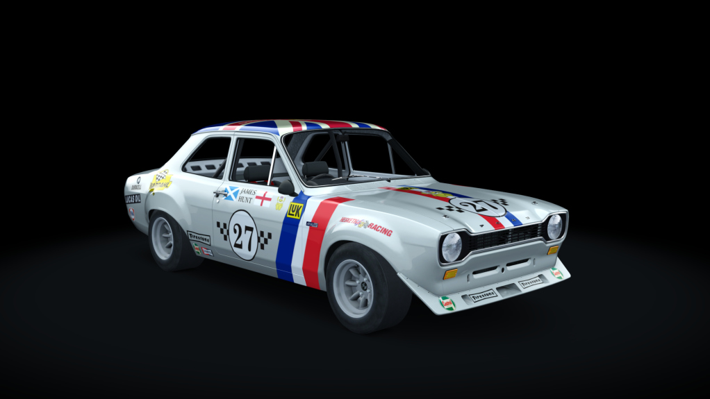 TCL Ford Escort, skin James_Hunt