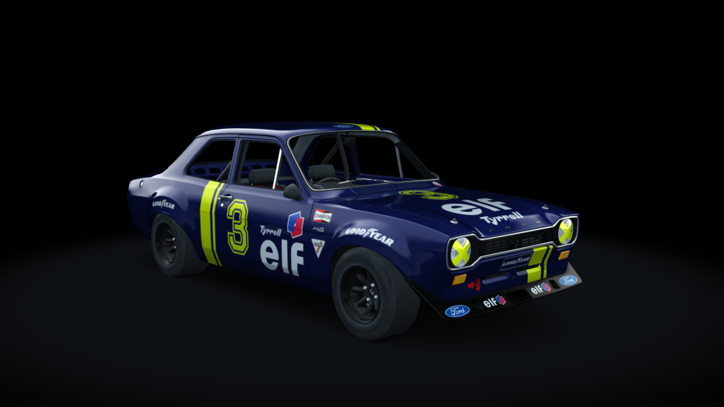 TCL Ford Escort, skin Tyrell_3