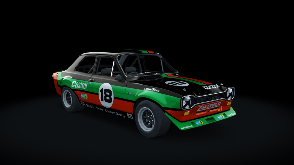 TCL Ford Escort, skin classic_zakspeed_18