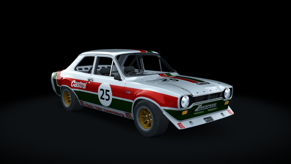 TCL Ford Escort, skin classic_zakspeed_25