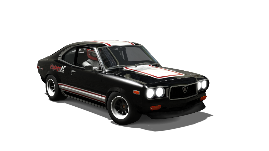 TCL Mazda RX-3 GT, skin black