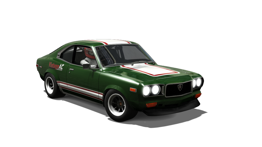 TCL Mazda RX-3 GT, skin green