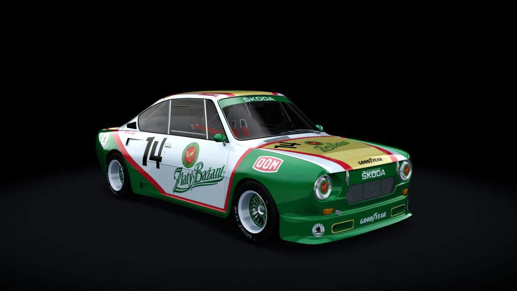 Skoda 130 RS, skin bazant_1975