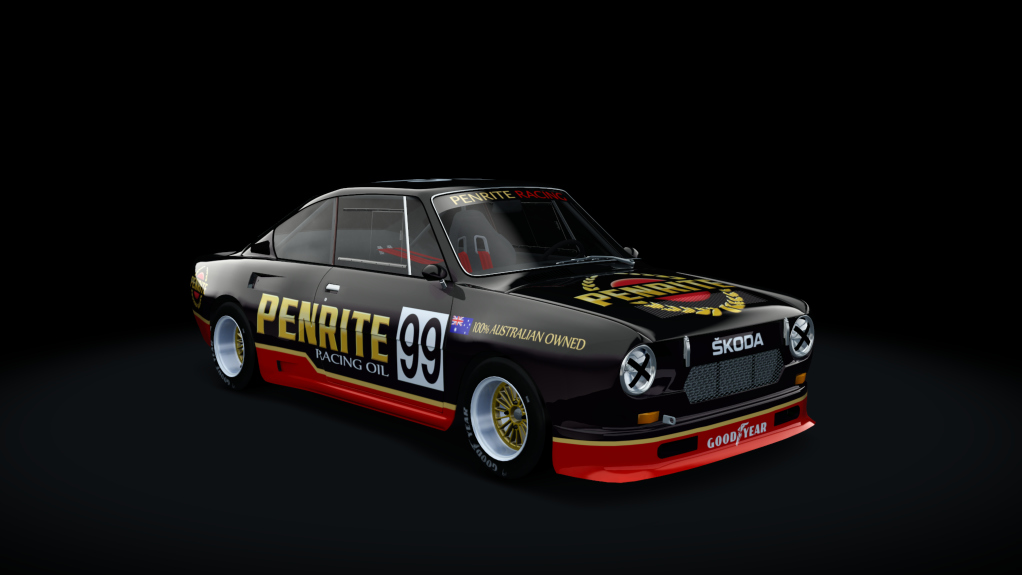 Skoda 130 RS, skin penrite_racing_99