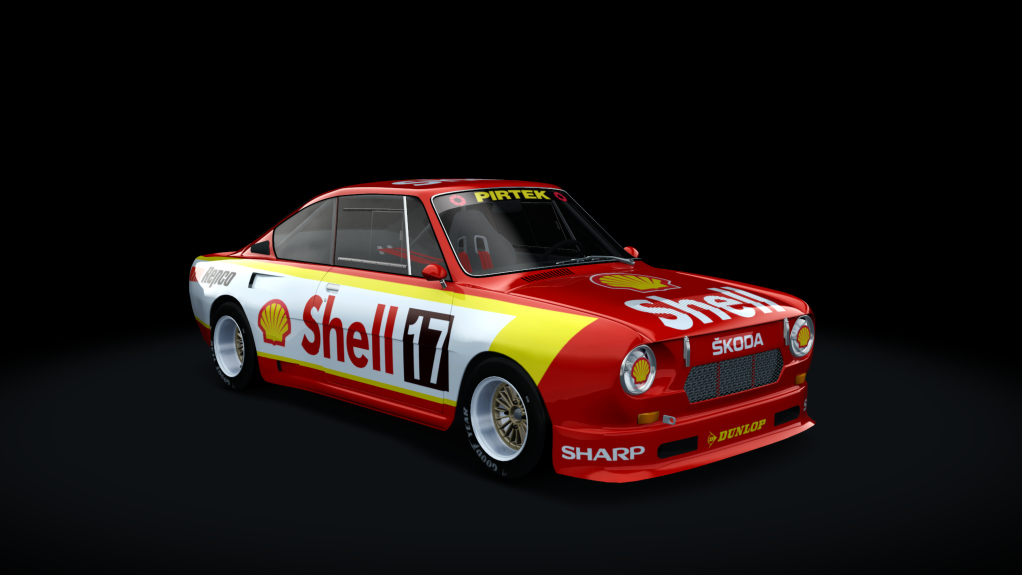 Skoda 130 RS, skin shell_racing_17