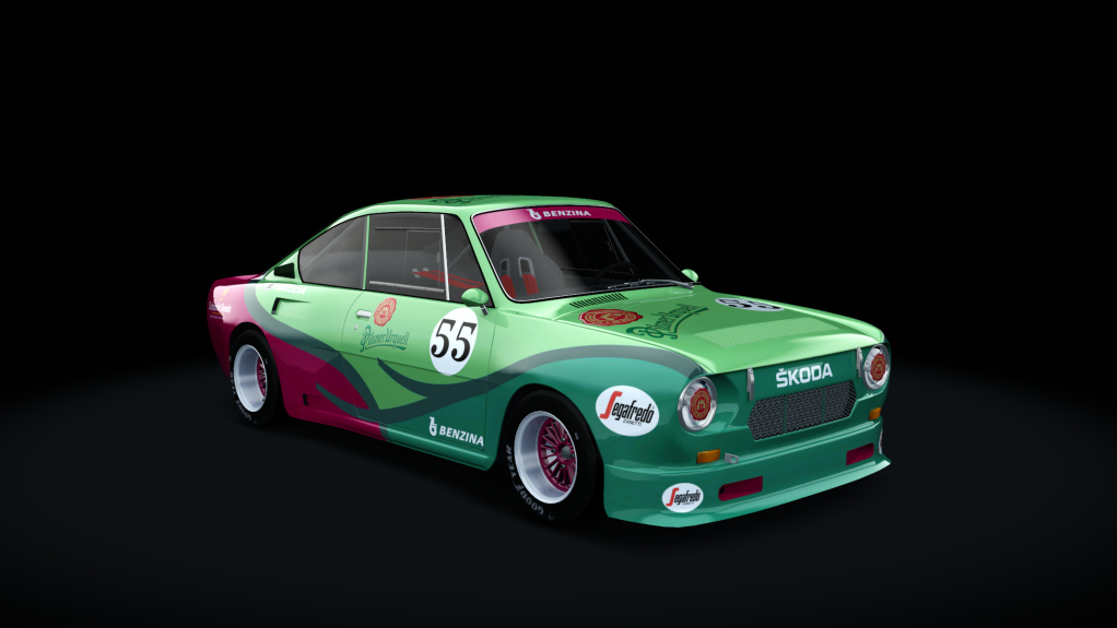 Skoda 130 RS, skin urquell_1975