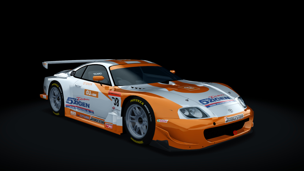 Toyota Supra GT500, skin cerumo