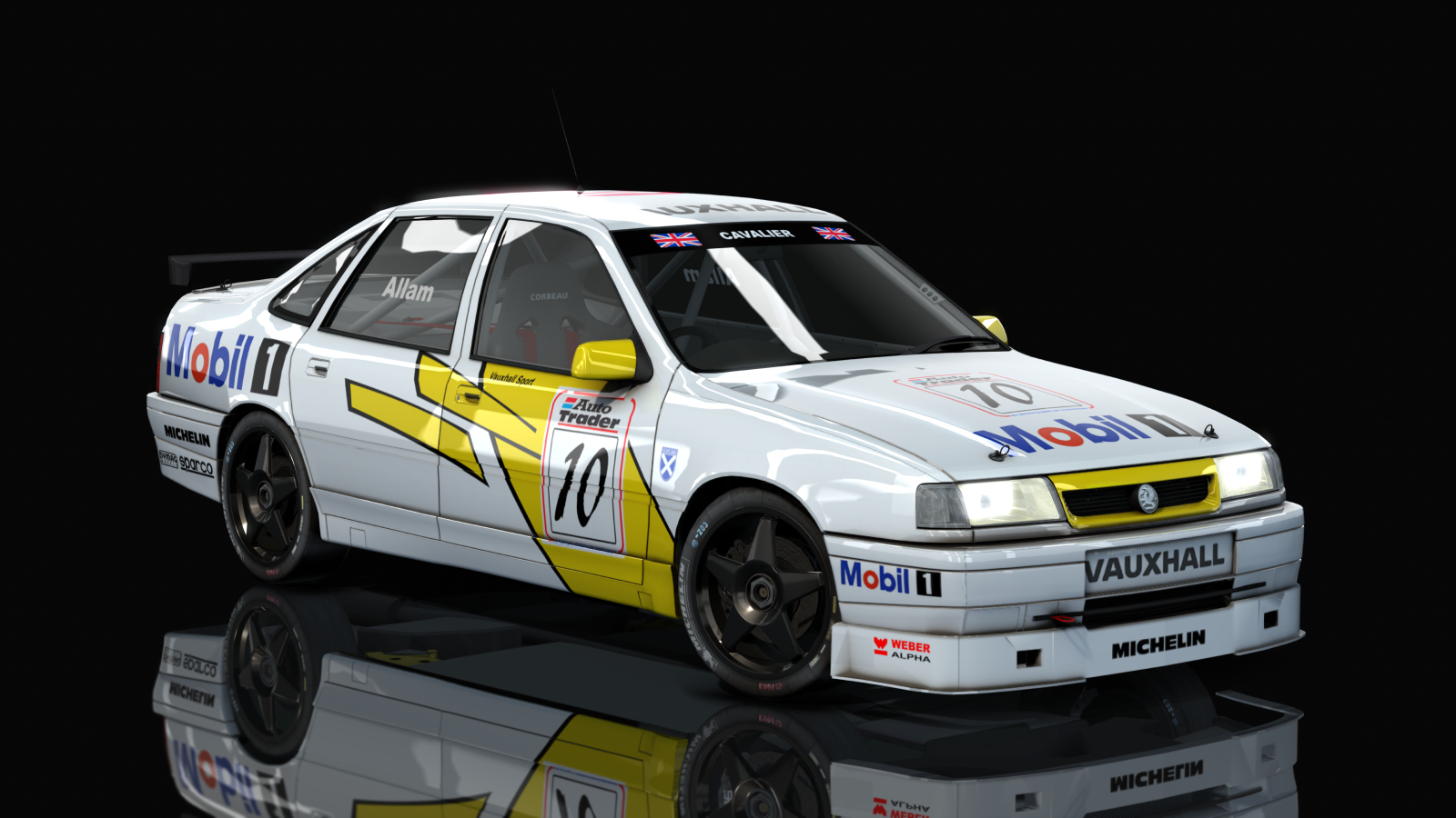 Vauxhall Cavalier BTCC 1995, skin 1995_10_Allam