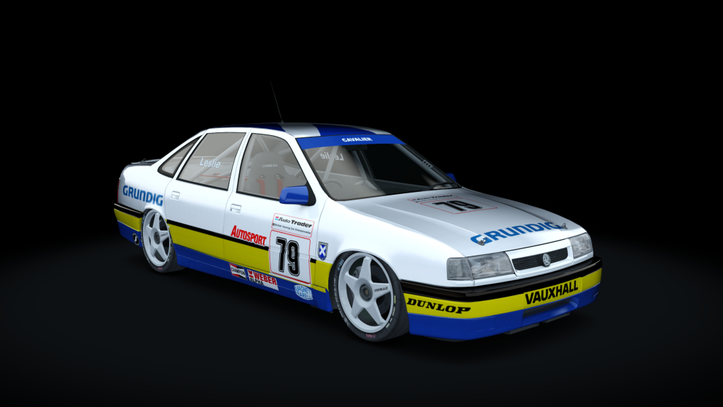 Vauxhall Cavalier BTCC 1993, skin 1993_79_Leslie