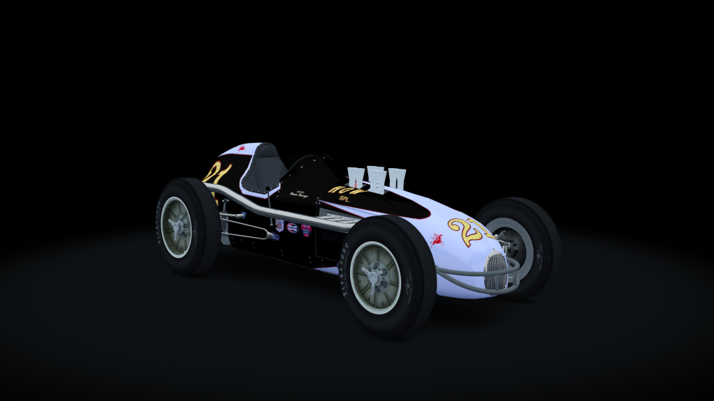 Vintage Sprintcar V8, skin 21